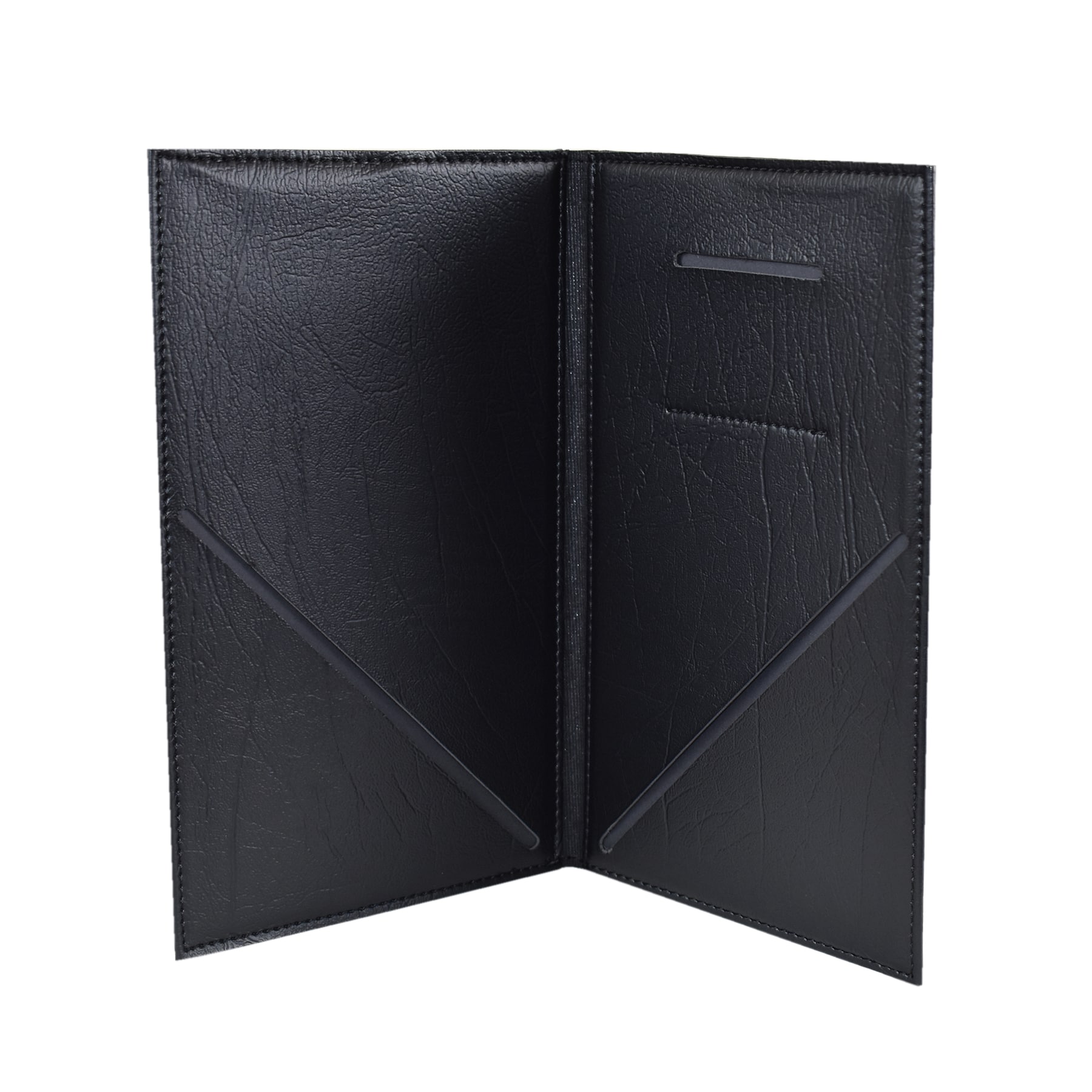 Large Black Check Holder - National Checking